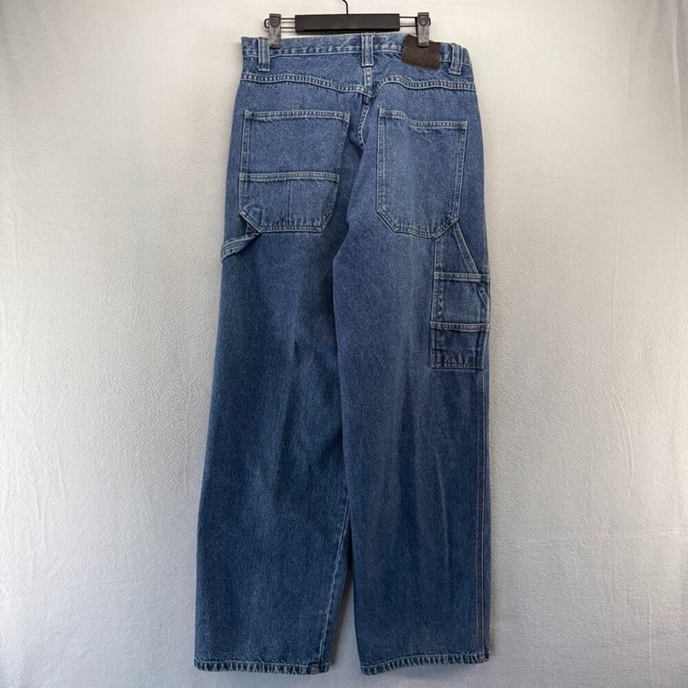 Vintage Mosa Jeans 36 Fits 34x32 Blue Baggy Carpenter Loose Skater Hip Hop 90s